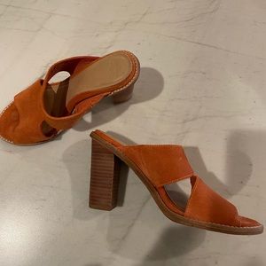 Ugg suede mules